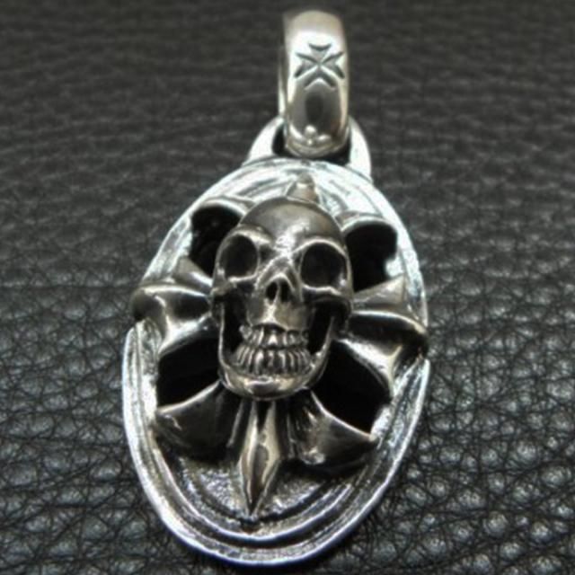 ガボラトリー Gaboratory Skull on cross oval Miniature スカル