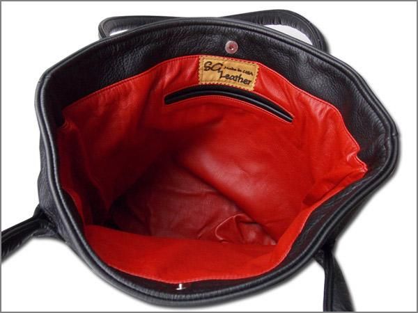 STANLEY GUESS LEATHER (スタンリーゲス レザー) ミディアム トート バッグ w/ガンズ クロス レザー パッチ - Freaks Market STANLEY GUESS LEATHER (スタンリーゲス レザー) ミディアム トート バッグ w/ガンズ クロス レザー パッチ - Freaks Market