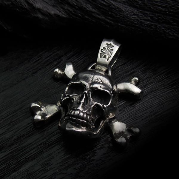 ガボラトリーXCONZ クロスボーンペンダント＆7ミリチェーンネックレス