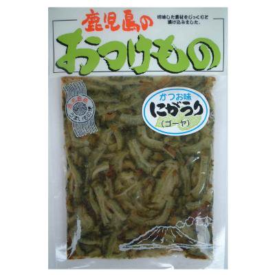 にがうり漬 かつお味 おとりよせ 鹿児島のお漬物 お惣菜 佃煮 ふじさき漬物舗