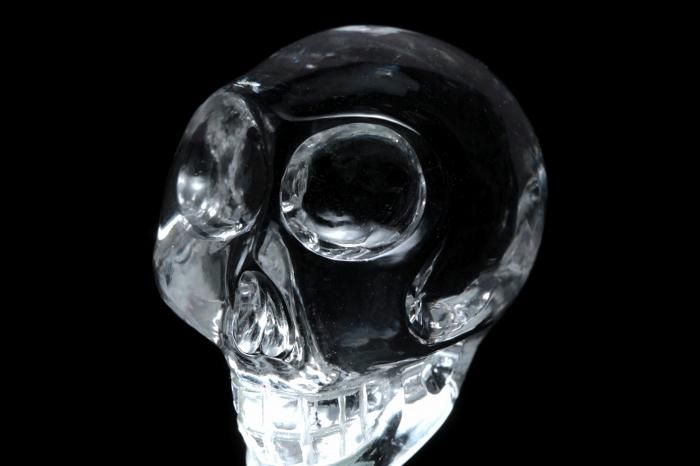 ガネーシュヒマールクォーツ スカル 骸骨 ガネーシュヒマールクォーツ