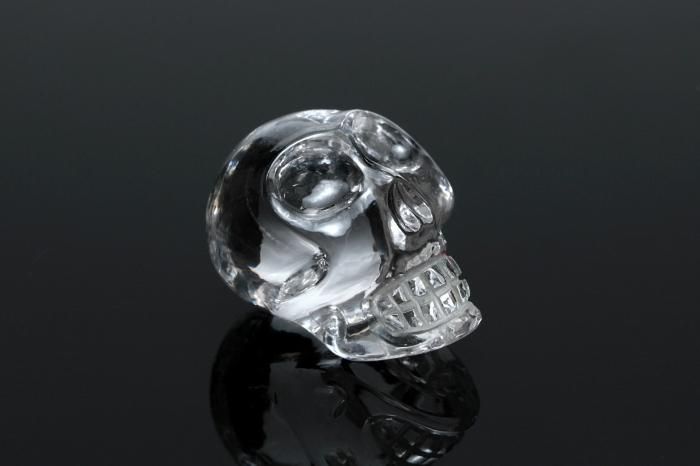 ガネーシュヒマールクォーツ スカル 骸骨 ガネーシュヒマールクォーツ スカル 骸骨