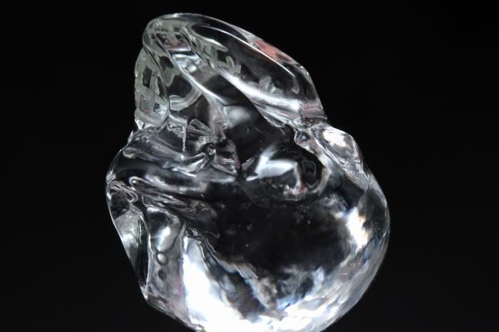 ガネーシュヒマールクォーツ スカル 骸骨 ガネーシュヒマールクォーツ スカル 骸骨