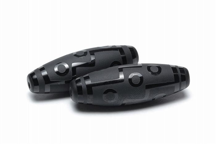 モリオン(黒水晶)九眼天珠 MORZI-002｜魔除け効果のパワーストーン