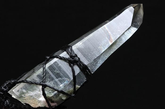 ガネーシュヒマール水晶マクラメ編みネックレス MACNE-186｜高波動の