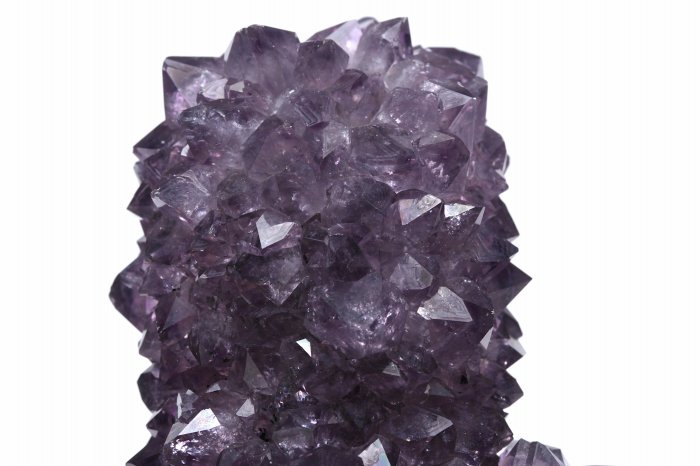 ブラジル産カクタスアメジストクラスター AMCLUR-095｜調和と安定を示す紫水晶｜AMERI Stone
