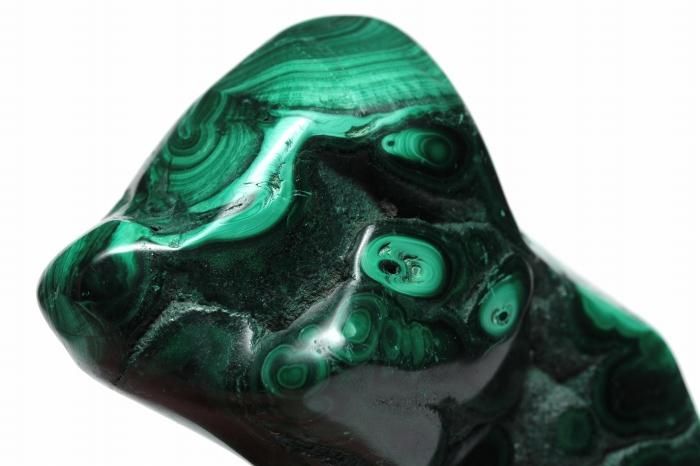 マラカイト原石【磨き加工】MLCOR-010｜直感力・洞察力を高める石