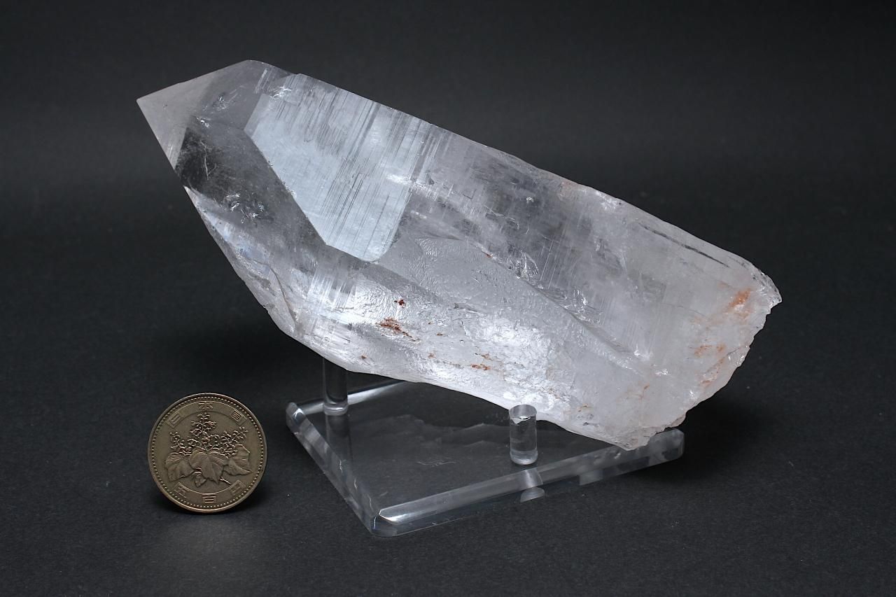 ★特選オンリー１★4096Hzハイパワー【マニカラン産ヒマラヤ水晶ポイント】❤️ ☆特選オンリー1☆4096Hzハイパワー【マニカラン産ヒマラヤ水晶