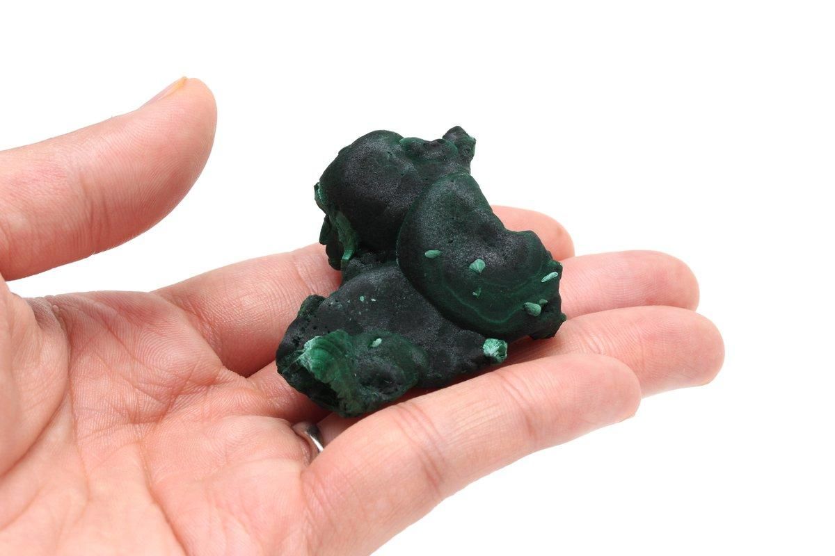 ベルベットマラカイト原石 MLCOR-027｜直感力・洞察力を高める石