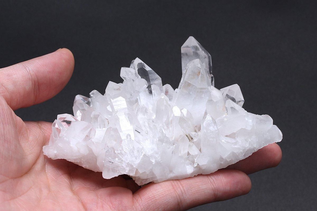 アーカンソー産水晶クラスター ARKCL-002｜抜群の透明度をもつ