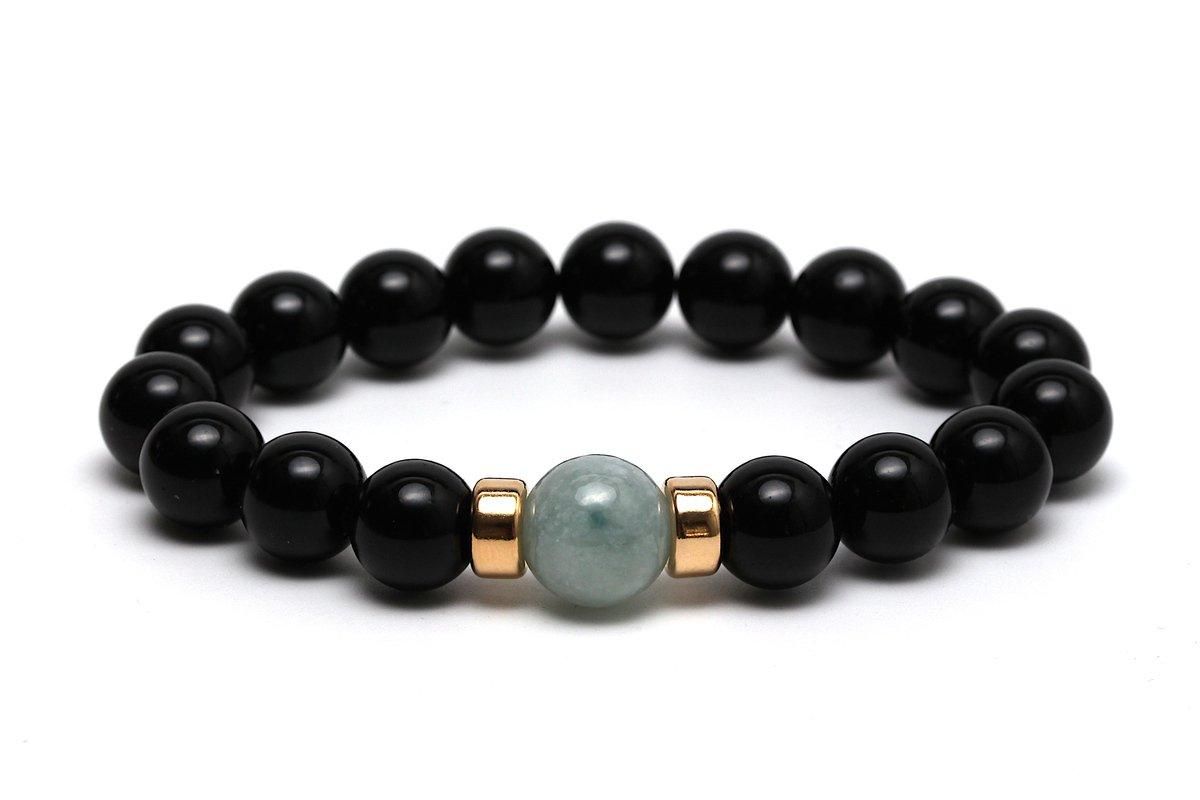 ＊華＊水入り水晶　モリオン　ブレスレット 華＊水入り水晶 モリオン ブレスレット 華＊水入り水晶 モリオン