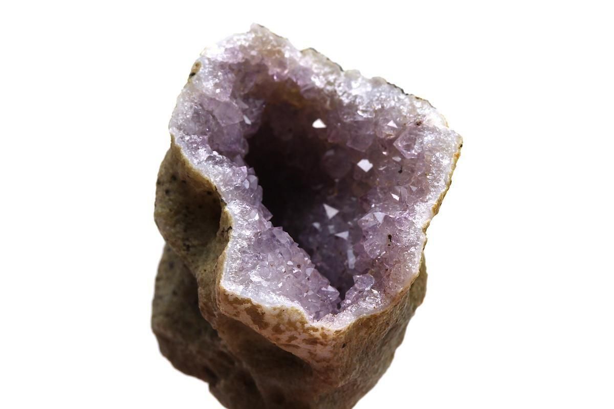 インド・マディヤ プラデーシュ州産アメジストジオード【ペア】AMEGE