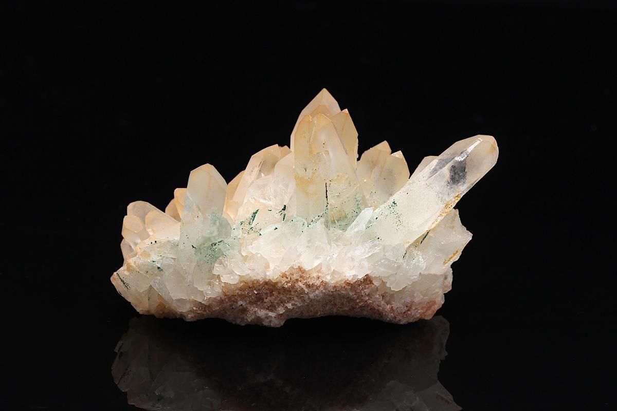 フックサイトインタンジェリンクォーツクラスター FITCL-009