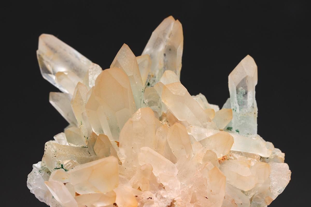 フックサイトインタンジェリンクォーツクラスター FITCL-009