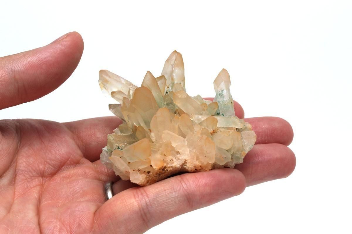 特価　カルサイトインシトリンクラスター　23 特価 カルサイトインシトリンクラスター 23 黄水晶(シトリン