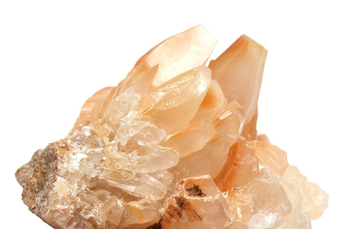 オレンジカルサイト原石 CALOR-012｜滞ったエネルギーを解き放つ浄化と