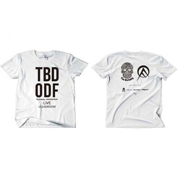 The Birthday x OLEDICKFOGGY Tシャツ 【WHITE】Black print