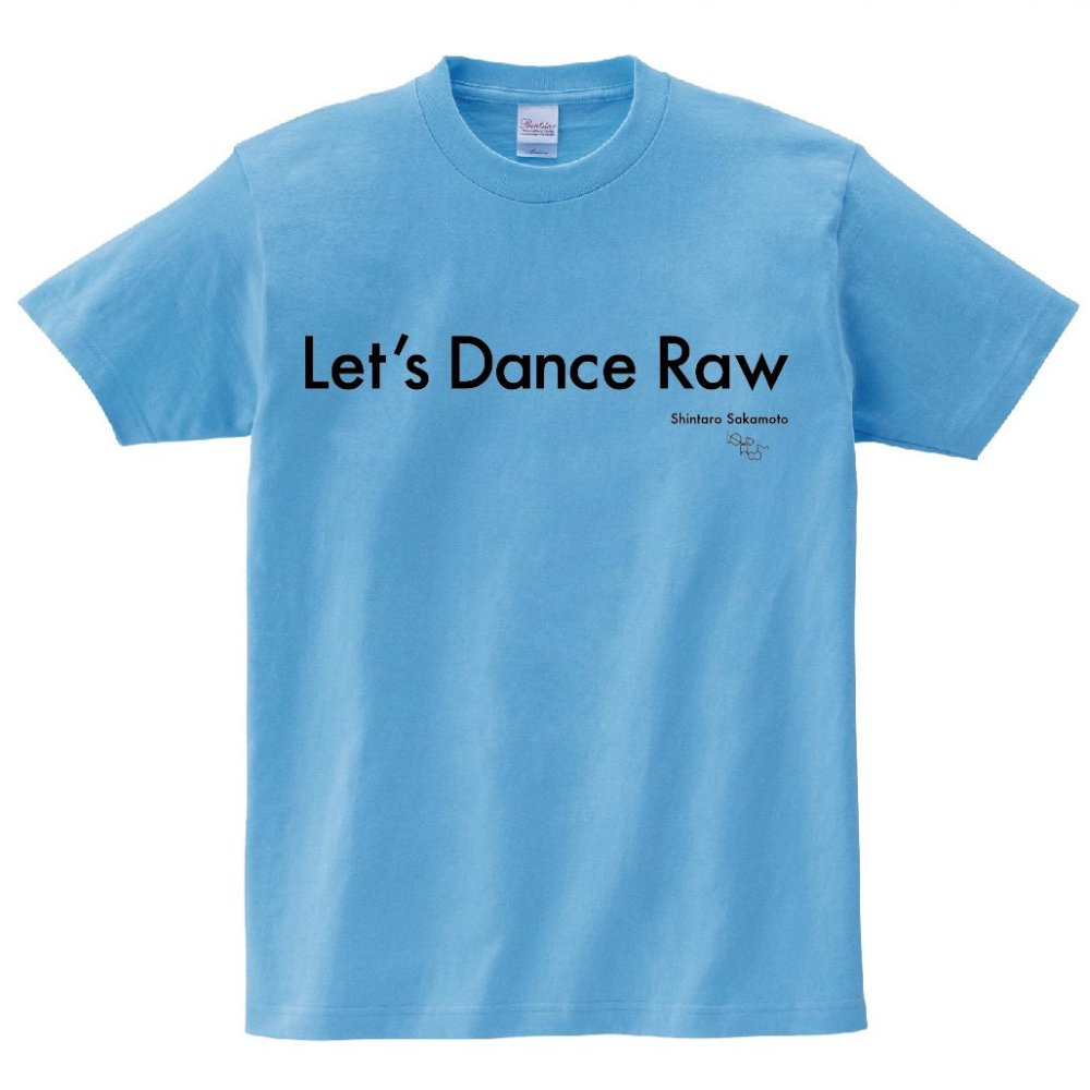 LIQUIDROOM x 坂本慎太郎 Let's Dance Raw T-shirts（サックス 