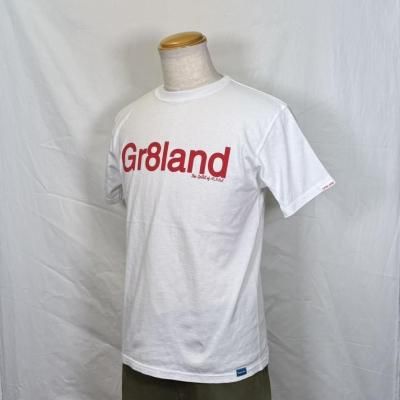 <img class='new_mark_img1' src='https://img.shop-pro.jp/img/new/icons1.gif' style='border:none;display:inline;margin:0px;padding:0px;width:auto;' />21GR8LAND LOGO TEE       顼WHT/RED