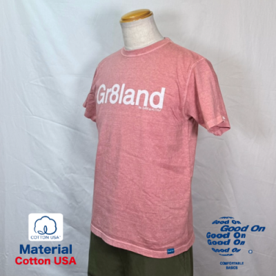 21GR8LAND LOGO TEE       顼P.CORAL