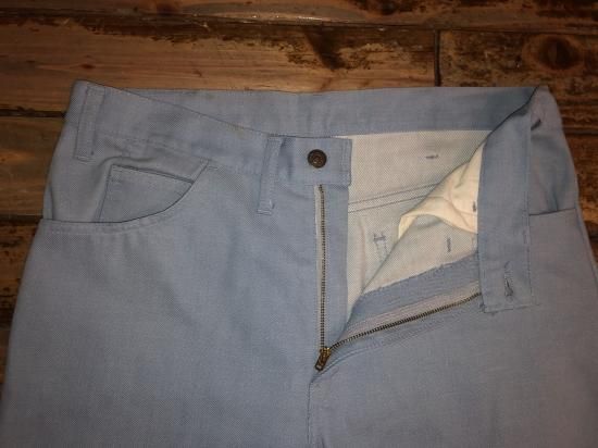 60s LEVI'S STA-PREST 518 Twill Slim Pants （実寸W32） DEAD