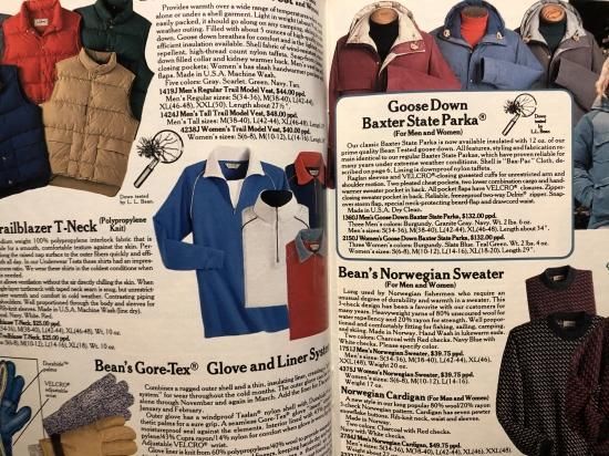 1986年FALL L.L.Bean カタログ - CA. used clothing and books