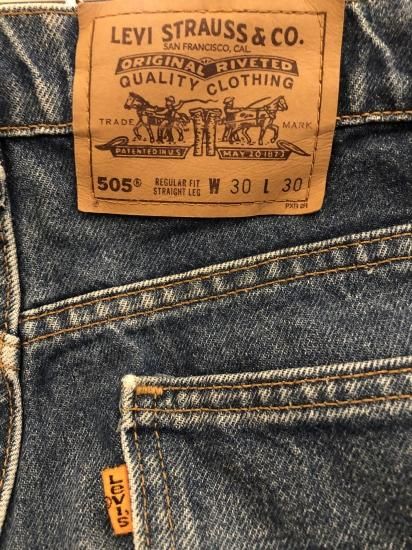 リーバイス505 80年代 80年代 リーバイス 505 - CA. used clothing and books