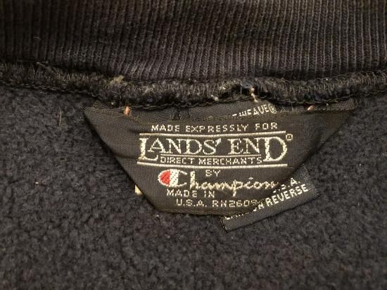 80年代 チャンピオン×ランズエンド リバースウィーブ - CA. used 80年代 チャンピオン×ランズエンド リバースウィーブ - CA. used