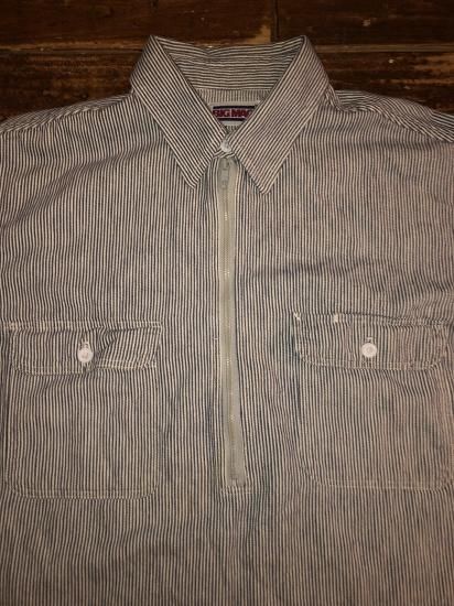 80年代 ビッグマック ヒッコリーストライプシャツ - CA. used clothing