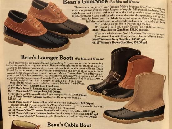 LLBean 1979年　カタログ LLBean 1979年 カタログ LLBean 1979年 カタログ