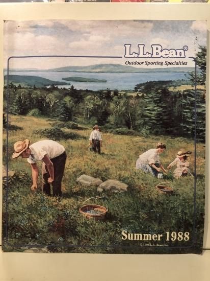 1988年 L.L.Bean SUMMERカタログ - CA. used clothing and books