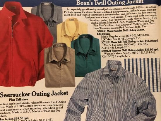 Yahoo!オークション - L.L.Bean カタログ 1987 Summer