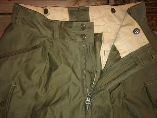 40s US ARMY WAC ミリタリー ユーティリティ パンツ 山岳部隊