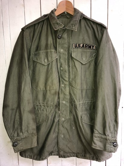 60年代 USアーミー M-51 フィールドジャケット - CA. used clothing