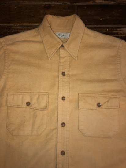 60年代 L.L.Bean シャモアクロスシャツ - CA. used clothing and books