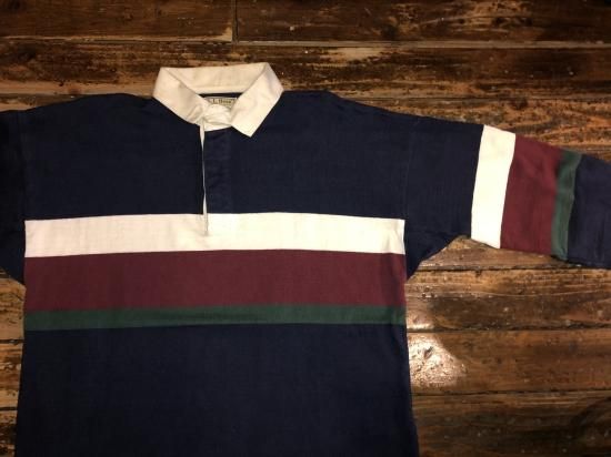 80'S LL Bean 脇の下ガゼット付き ラガーシャツ USA製 セール】 Bean LL 80'S 脇の下ガゼット付き メルカリ - USA製