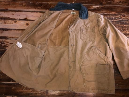 60年代 L.L.Bean ハンティングジャケット - CA. used clothing