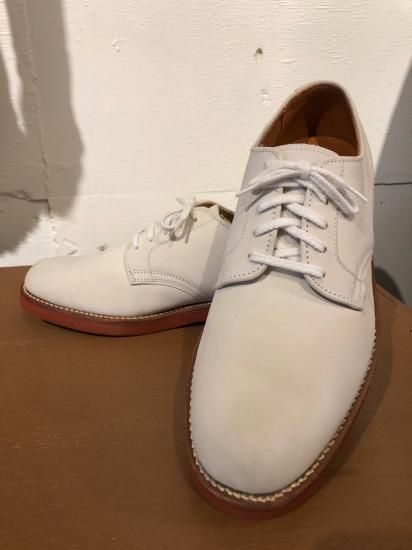 エルエルビーン ホワイトヌバックレザー ドレスシューズ 8E　LL BEAN エルエルビーン ホワイトヌバックレザー ドレスシューズ 8E LL
