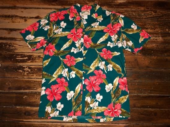 80年代 L.L.Bean×パラダイスファウンド アロハシャツ - CA. used