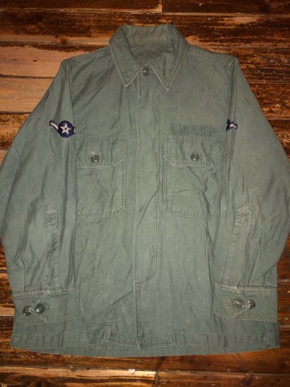 60年代 USAF ユーティリティーシャツ - CA. used clothing and books