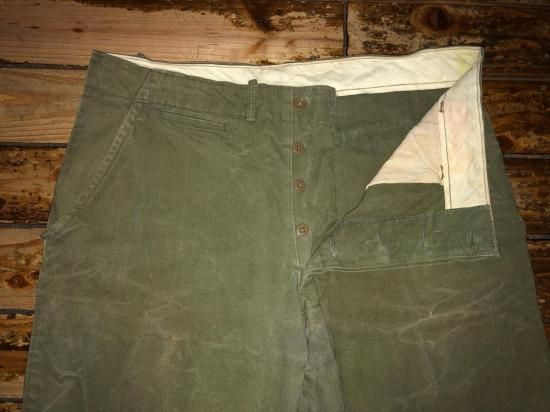 40年代 アメリカンフィールド ハンティングパンツ - CA. used