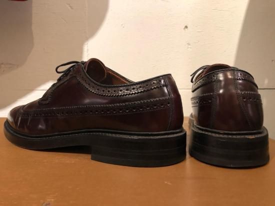 80年代 ボストニアン ウィングチップシューズ - CA. used