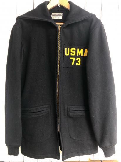 60s アメリカ軍　カデットパーカー 90's USA製 実物 米軍 USAFA カデットパーカー 黒 M-R カデット