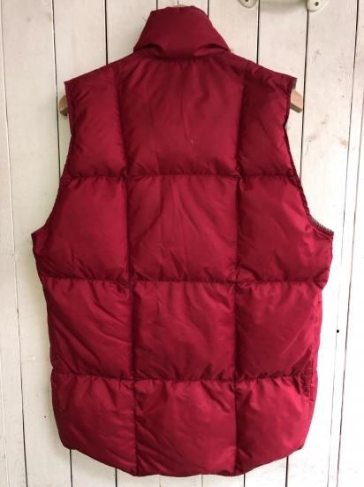 シェラデザイン　ダウンベスト　70s 中頃 70's SIERRA DESIGNS 60/40クロス ダウンベスト - used&vintage