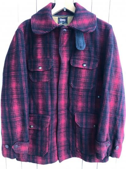 【40s】レア 希少 黒タグ ウールリッチハンティングジャケット ヴィンテージ 40's WOOLRICH ウールリッチ ウールジャケット ハンティング