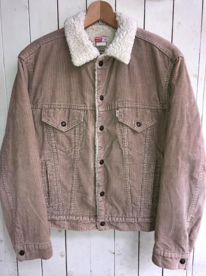 80年代 リーバイス 70605 コーデュロイボアジャケット - CA
