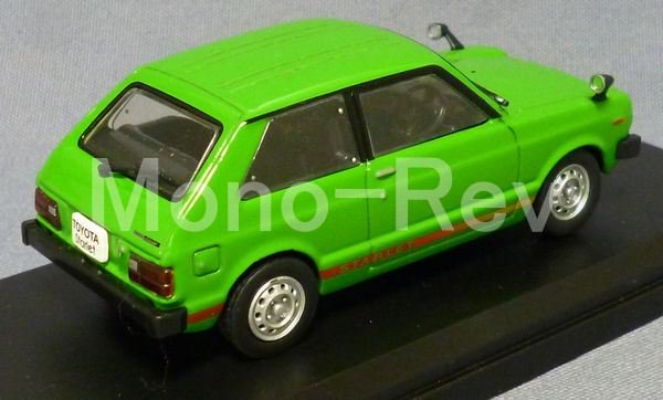 1/43 トヨタ スターレット 1300S KP61 緑 1978 国産名車コレクション