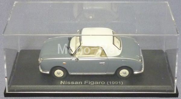 ノレブ1/43 日産 フィガロ 1991 ラピスグレー - 絶版ミニカーショップ Mono-Rev(モノレブ)2011サイト
