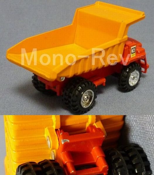 ワールドゼッケン1 キャタピラー 769B ダンプトラック 赤/橙黄 - 絶版ミニカーショップ Mono-Rev(モノレブ)2011サイト