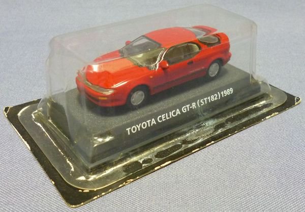 コナミ1/64 トヨタ セリカ GT-R (ST182) 1989 赤 - 絶版ミニカーショップ Mono-Rev(モノレブ)2011サイト